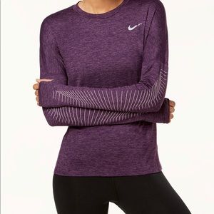 Nike Dry Element Long Sleeve Running Top Size M